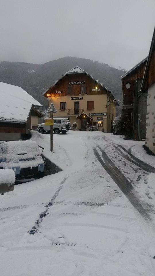 Chalet 1200 Saint-François-Longchamp Exterior foto